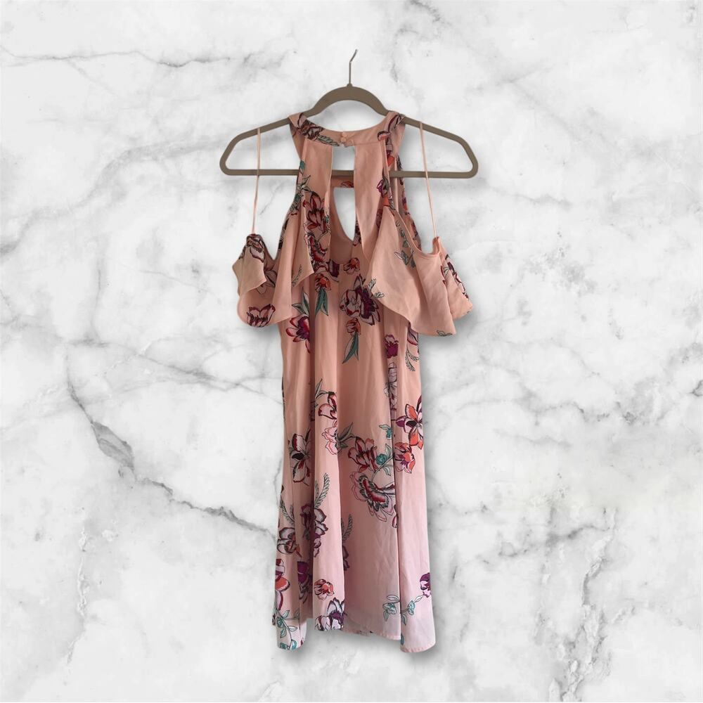 Candie's Womens Pink Floral Dress Size M